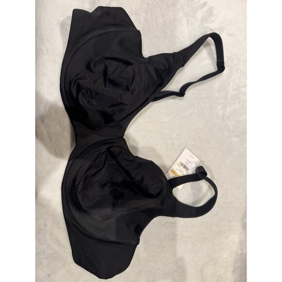 Delimita Women's Minimizer Underwire Full Coverage Unlined Bra 42C Black - Picture 4 of 5